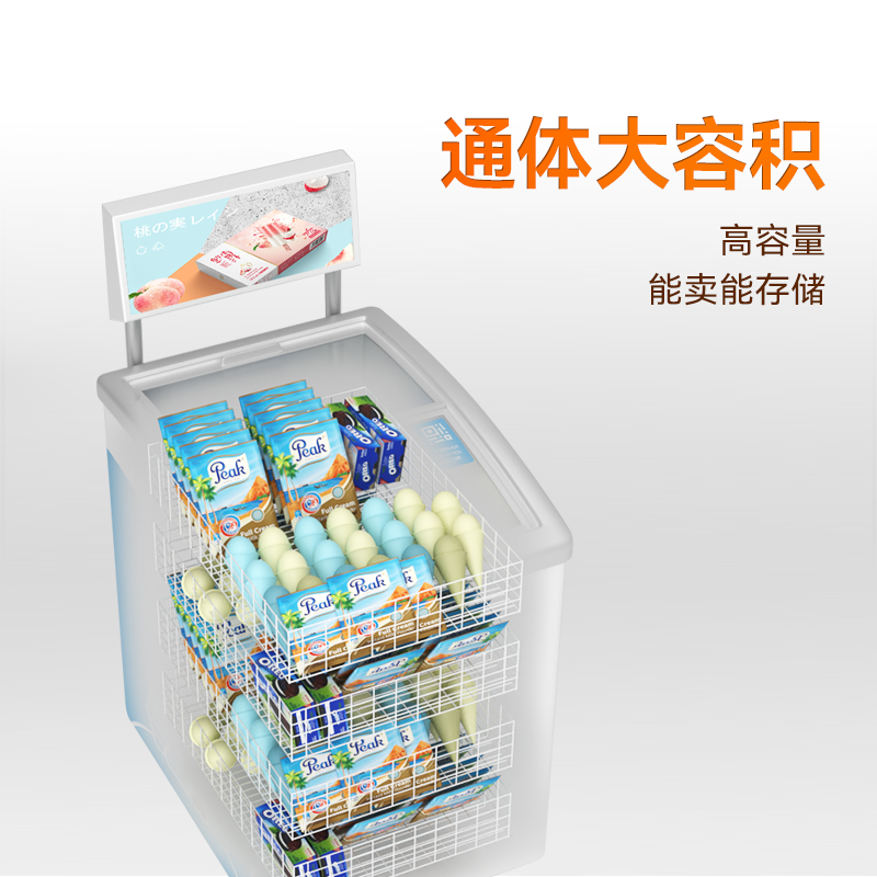 冷冻开门柜