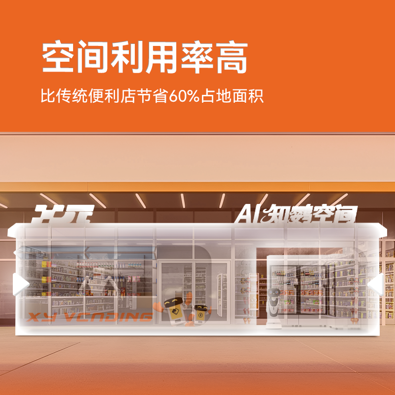 智能机器人超市